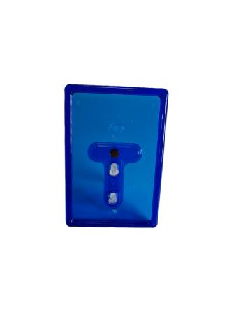 Magnet avec support  46x72 Colis de 100 bleu luxueux en plexiglass