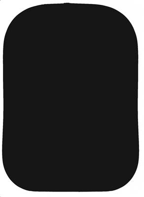 Fond toile noir uni à arceau pliant IFDBLACKTWIST 1.45mx2m