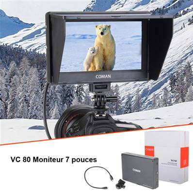 Moniteur vidéo 7 pouces VC80 COMAN 