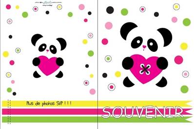 Biptyque PANDA COEUR 13x18 par colis de 100