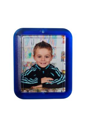 Magnet format photo 35x45 Colis de 100 couleur bleu transparent