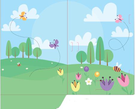 Pochette PAYSAGE 20X30/18X24  Colis de 100 