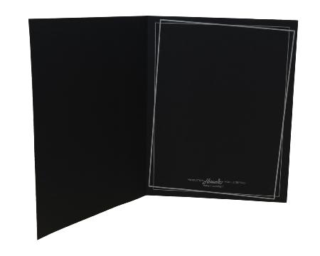 Chemise 13x19 hauteur Noir Antracite par 250