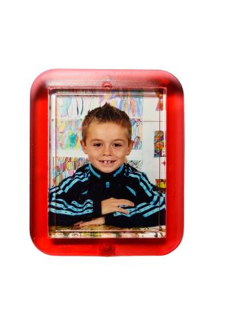 Magnet format photo 35x45 Colis de 100 couleur rouge transparent