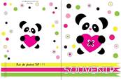 Biptyque PANDA COEUR 13x18 par colis de 100