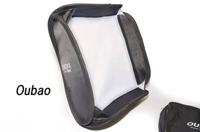 SOFTBOX  OUBAO 40x40 pour flash cobra 